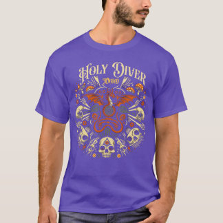 T-shirt Dio Ronnie Dio Holy Diver Rock Classique garçon