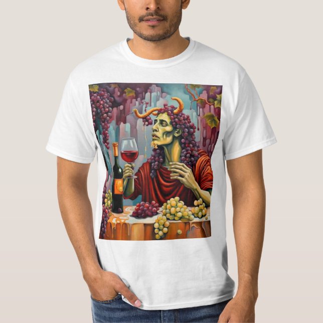 T-shirt Dionysos ébriqué (Devant)