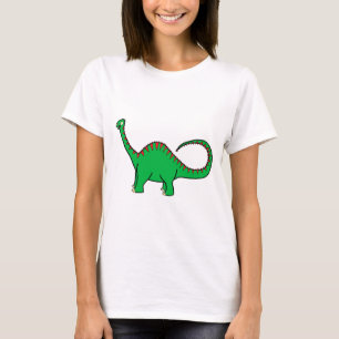 T-shirt Diplodocus vert