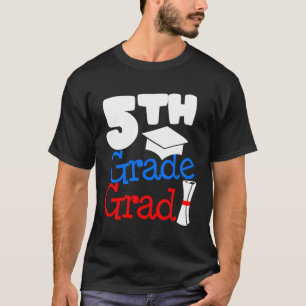 T-shirt Diplômé 5E Année Cinquième Année