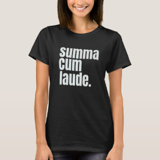 T-shirt Diplômé avec la plus haute distinction