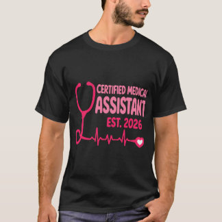 T-shirt Diplômé Certifié Médical Istant Est 2026 
