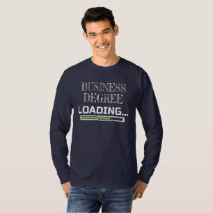 T-shirt Diplôme d'affaires Chargement d'une école de comme