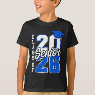 T-shirt Diplômé de 2026 Senior 2026 Rentree Scolaire 2025