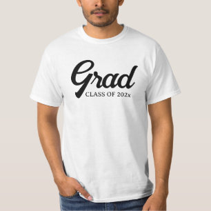 T-shirt Diplôme de deuxième cycle personnalisé année texte