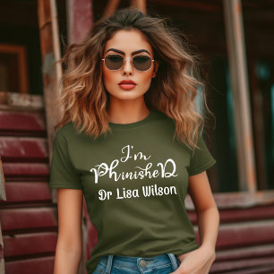 T-shirt Diplômé de doctorat
