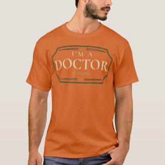T-shirt Diplôme de doctorat en sécurité Diplôme de doctora