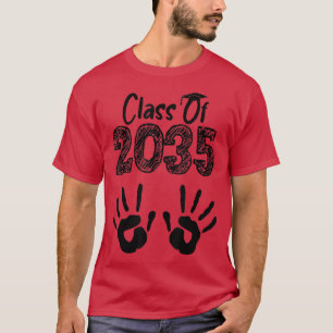 T-shirt Diplômé de la maternelle de la promotion 2035 Dipl