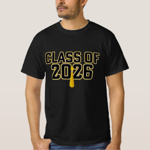 T-shirt Diplômé de la promotion 2026 de Letterman