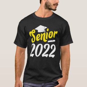 T-shirt Diplômé de l'école supérieure de 22 ans de la deux