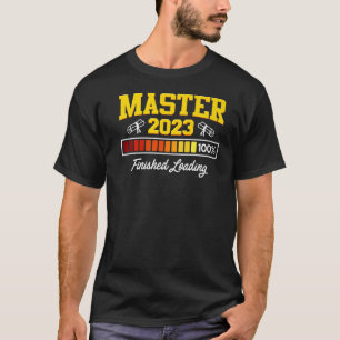 T-shirt Diplôme de maîtrise 2023 Diplôme de maîtrise 1