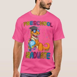 T-shirt Diplômé de maternelle Enfant Dinosaure Trex Diplôm