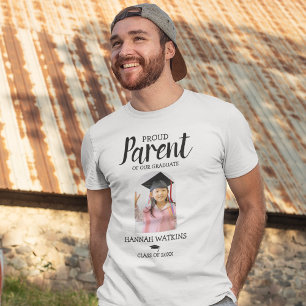 T-shirt Diplômé de maternelle fier parent élégant