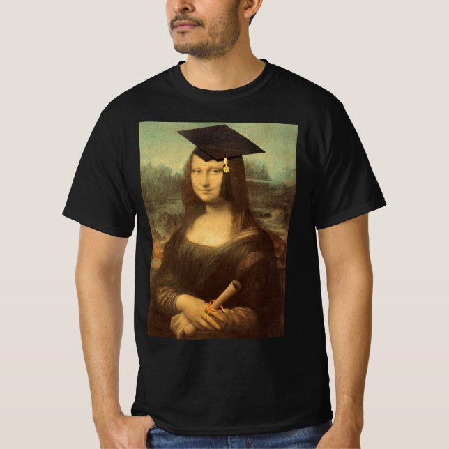 T-shirt Diplôme de Mona Lisa (Devant)