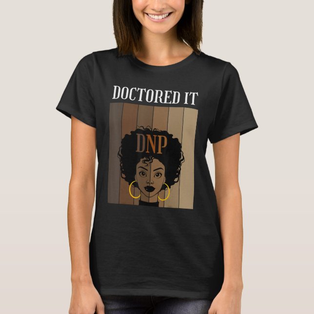 T-shirt Diplôme de pratique en soins infirmiers du PDNM in (Devant)