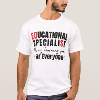 T-shirt Diplôme de spécialiste en éducation