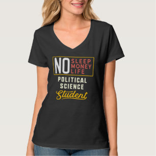 T-shirt Diplômé en majeure de science politique