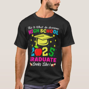 T-shirt Diplômé exceptionnel du lycée ressemble à la promo