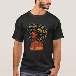T-shirt Diplômé futur HBCU Histoire Fille de l'université