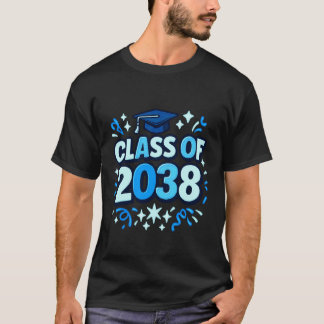 T-shirt Diplômé garçon de la promotion 2038 Maternelle Coo