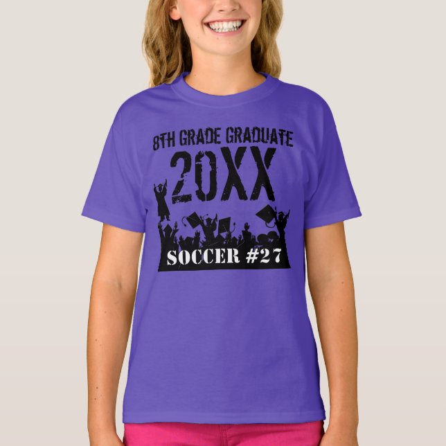 T-shirt Diplôme préscolaire maternelle 4e 5e 6e (Devant)