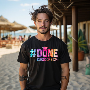 T-shirt Diplômé Promotion 2024 Diplômé Hommes Femmes
