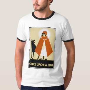 T-shirt Dire d'histoire - capuchon rouge