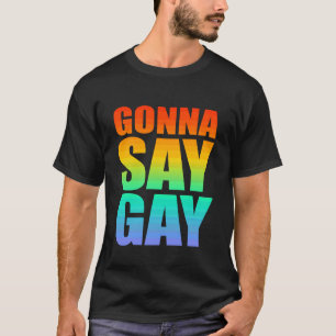 T-shirt Dire Gay Manifestation Politique LGBTQ Fierté Droi