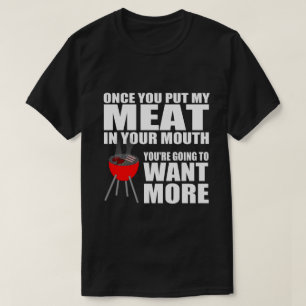 T-shirt dire hilare de BBQ