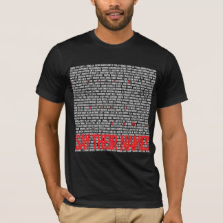 T-shirt dire leurs noms