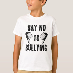T-shirt Dire non au harcèlement