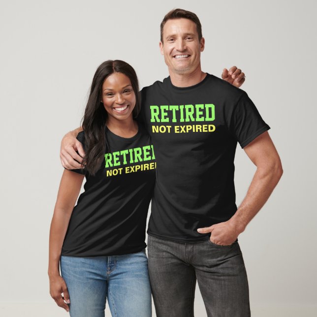 T-shirt Dire non expiré RETIRÉ (Unisexe)