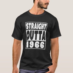 T-shirt Direct Outta 1966 Né en 1966 56 Ans 56e
