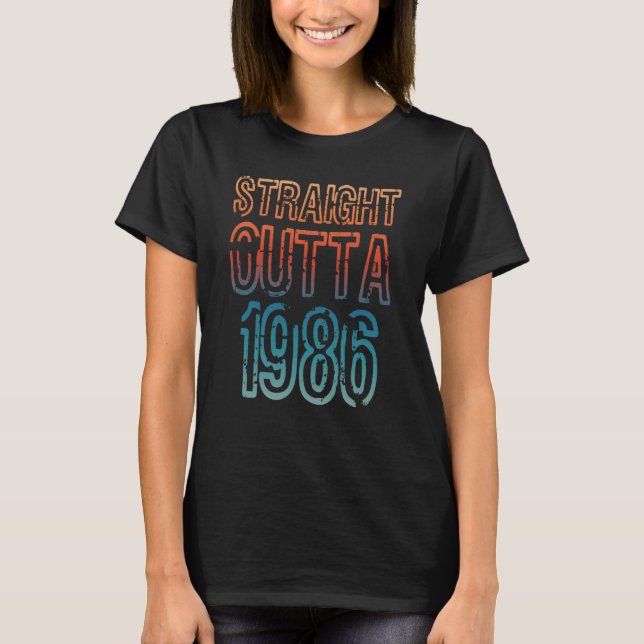 T-shirt Direct Outta 1986 (Devant)