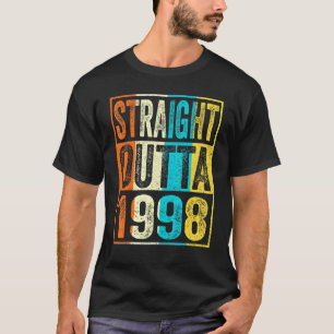 T-shirt Direct Outta 1998 24 Ans 24e Anniversaire