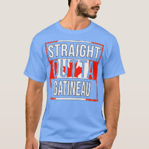 T-shirt Direct Outta Gatineau Cadeau pour Canadien de Gat