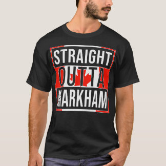 T-shirt Direct Outta Markham Cadeau pour Canadien de Mark
