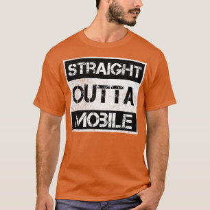 T-shirt Direct Outta Mobile Alabama Vintage Distressed S