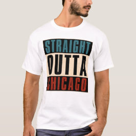 T-shirt Directement à Chicago Illinois IL USA