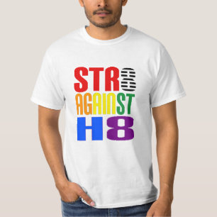 T-shirt Directement contre l'allié de la haine LGBT