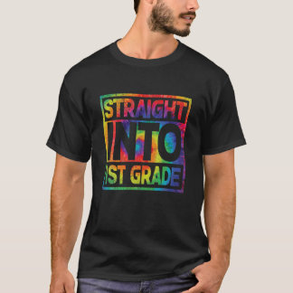 T-shirt Directement En 1Er Année Garçons Filles Retour À L