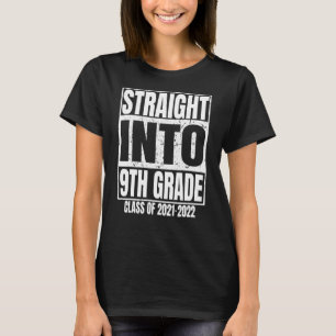 T-shirt Directement En 9e Année D'Études 2021 2022 Neuvièm
