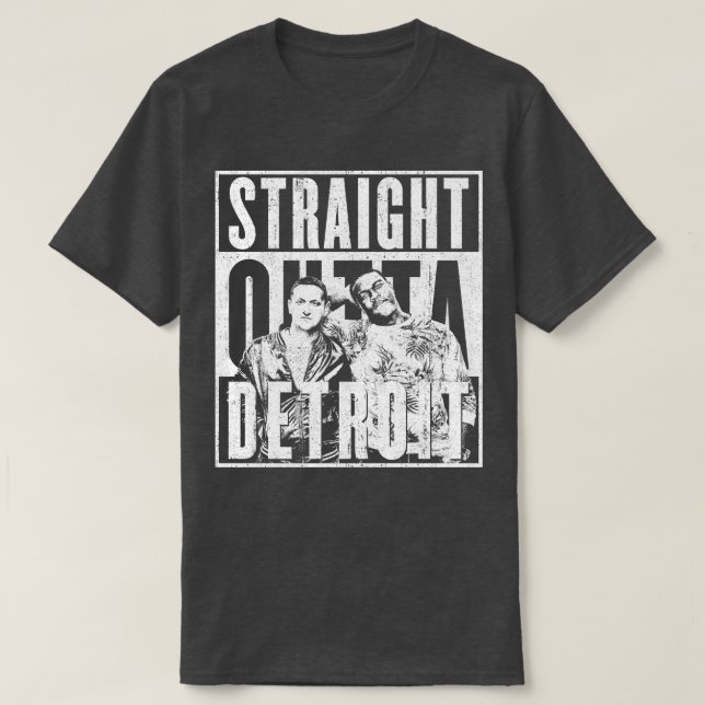 T-shirt Directement En Detroit (Design devant)