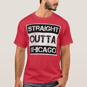 T-shirt Directement En Périphérie De Chicago Illinois Vint