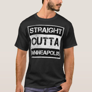 T-shirt Directement en périphérie de Minneapolis Minnesota