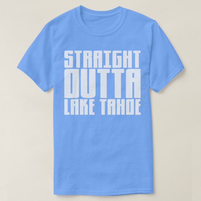 T-shirt Directement En Périphérie Du Lac Tahoe 1 (Design devant)