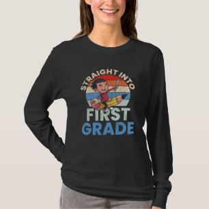T-shirt Directement en première année Cadeau pour enfants