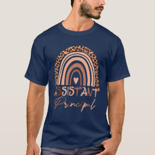 T-shirt Directeur adjoint Arc-en-ciel Titre de poste drôle