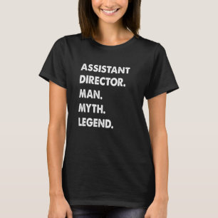 T-shirt Directeur adjoint Mythe de l'homme Légende 1