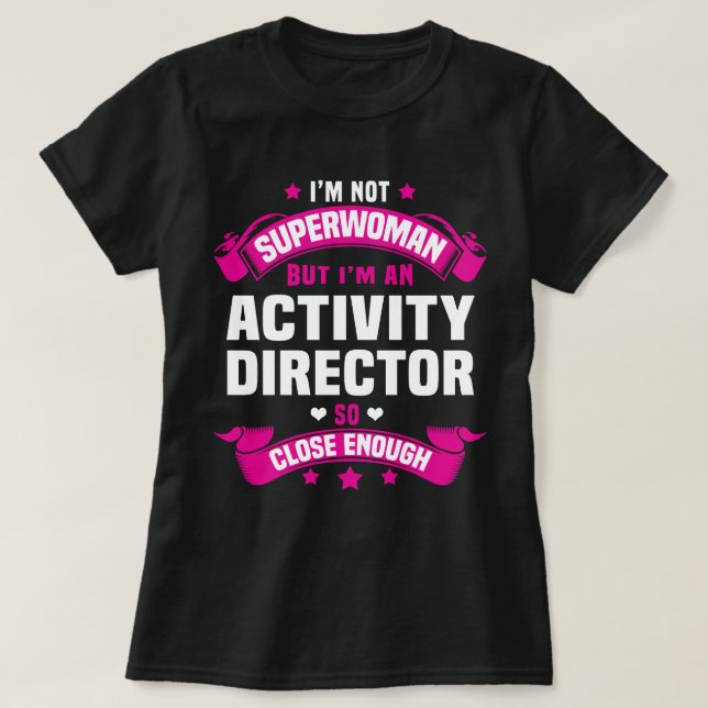 T-shirt Directeur d'activité (Design devant)